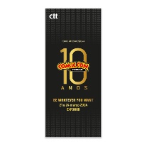 Selos Personalizados Comic Con - 10 Anos